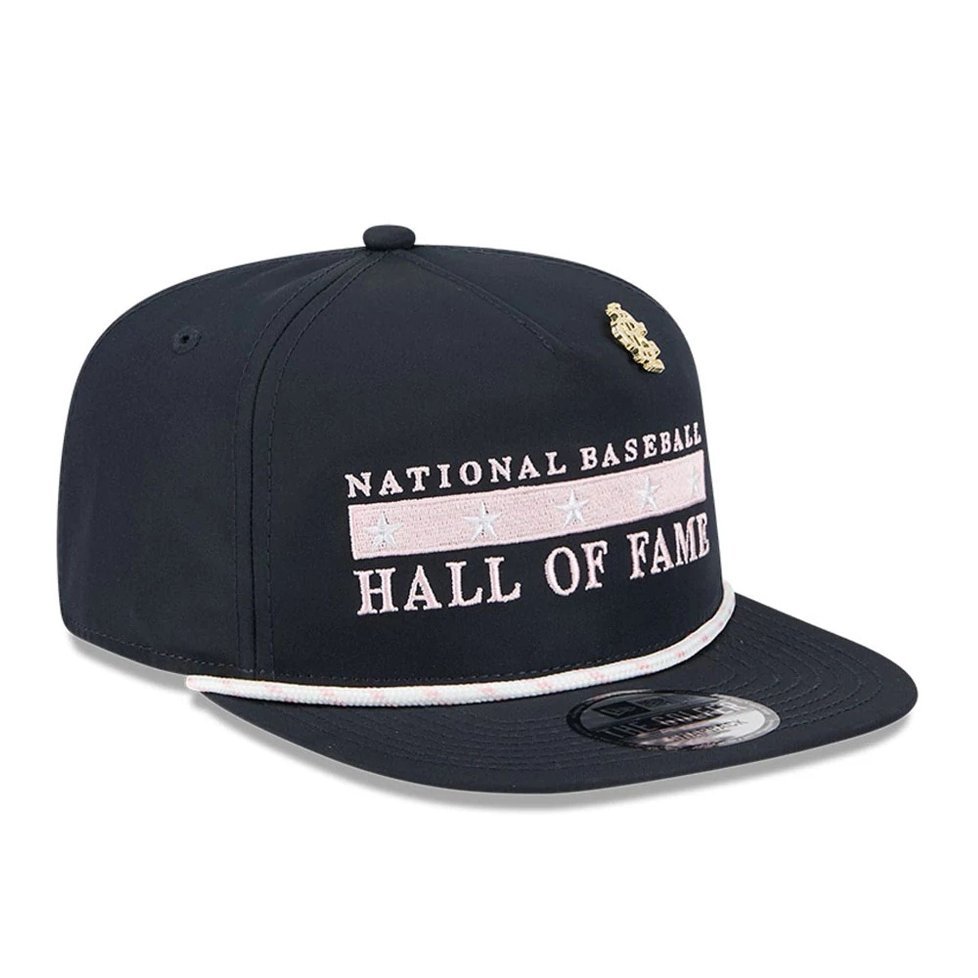 This is a Baseball Hall Of Fame Big League Chew Navy Golfer Adjustable Cap 4