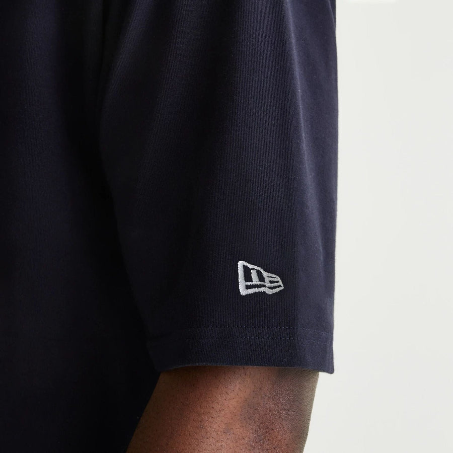 The Male model is wearing MLB Subway Series Navy Oversized T-Shirt 6