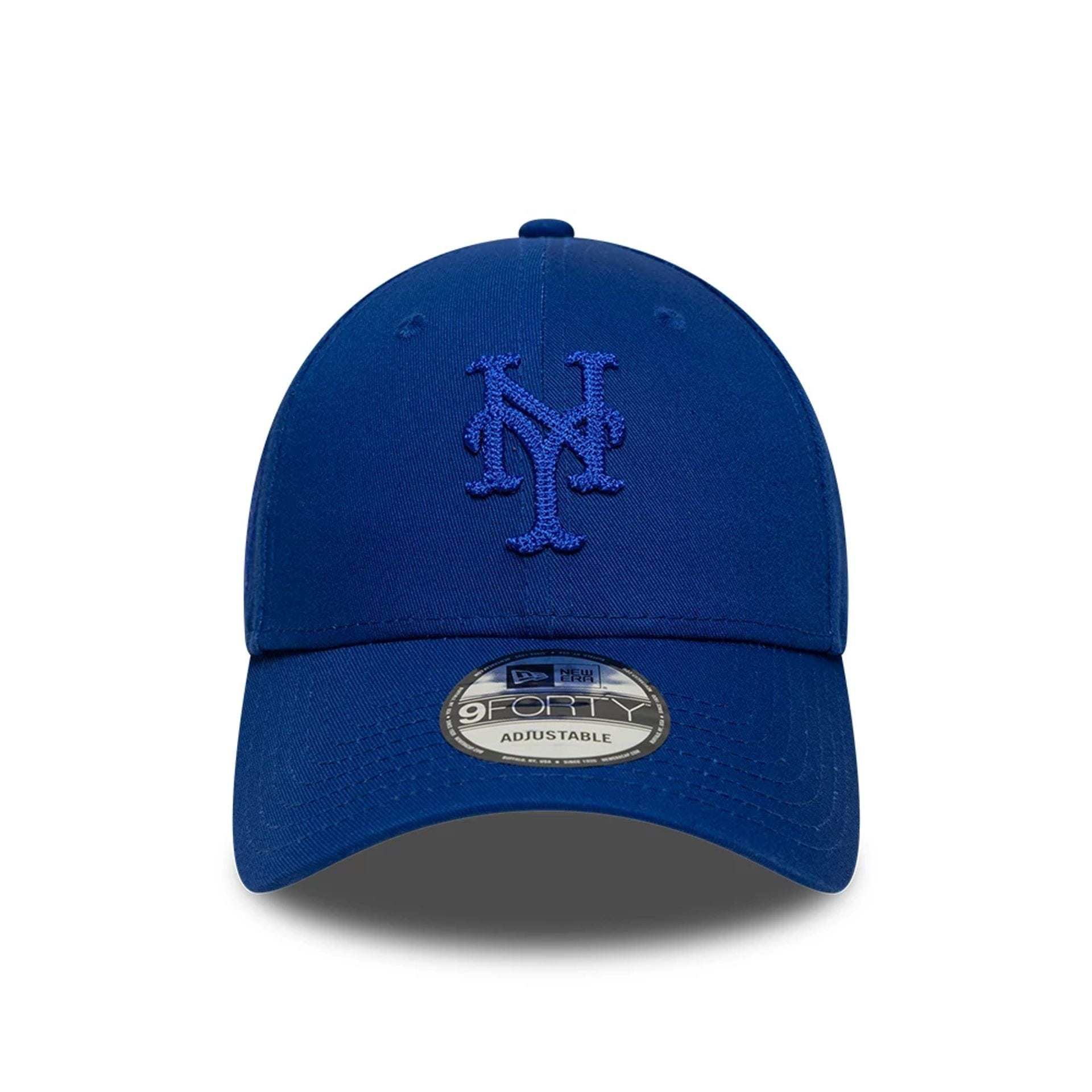 This is a New York Mets MLB Subway Series Tonal Logo Blue 9FORTY Adjustable Cap 2