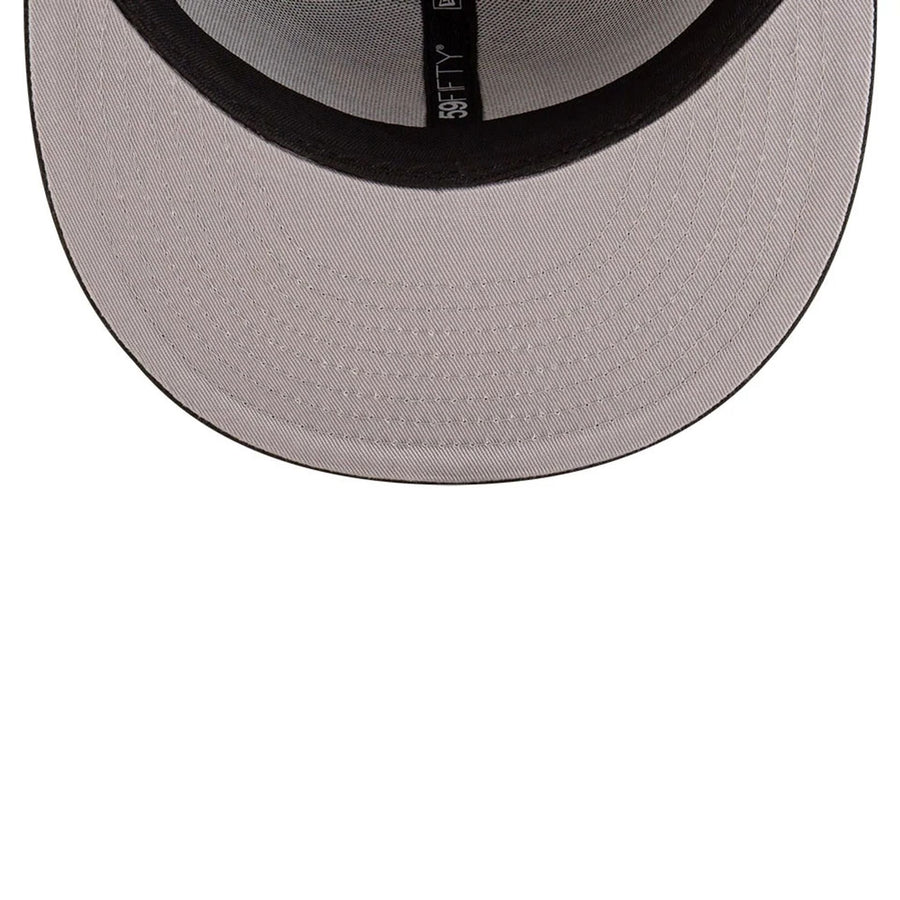 This is a California Golden Seals NHL Basic Black 59FIFTY Fitted Cap 2