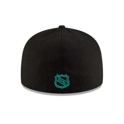 This is a California Golden Seals NHL Basic Black 59FIFTY Fitted Cap 7