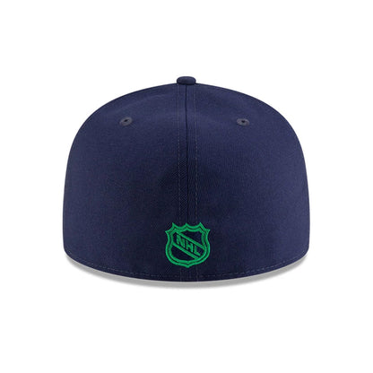 This is a Hartford Whalers NHL Basic Navy 59FIFTY Fitted Cap 7