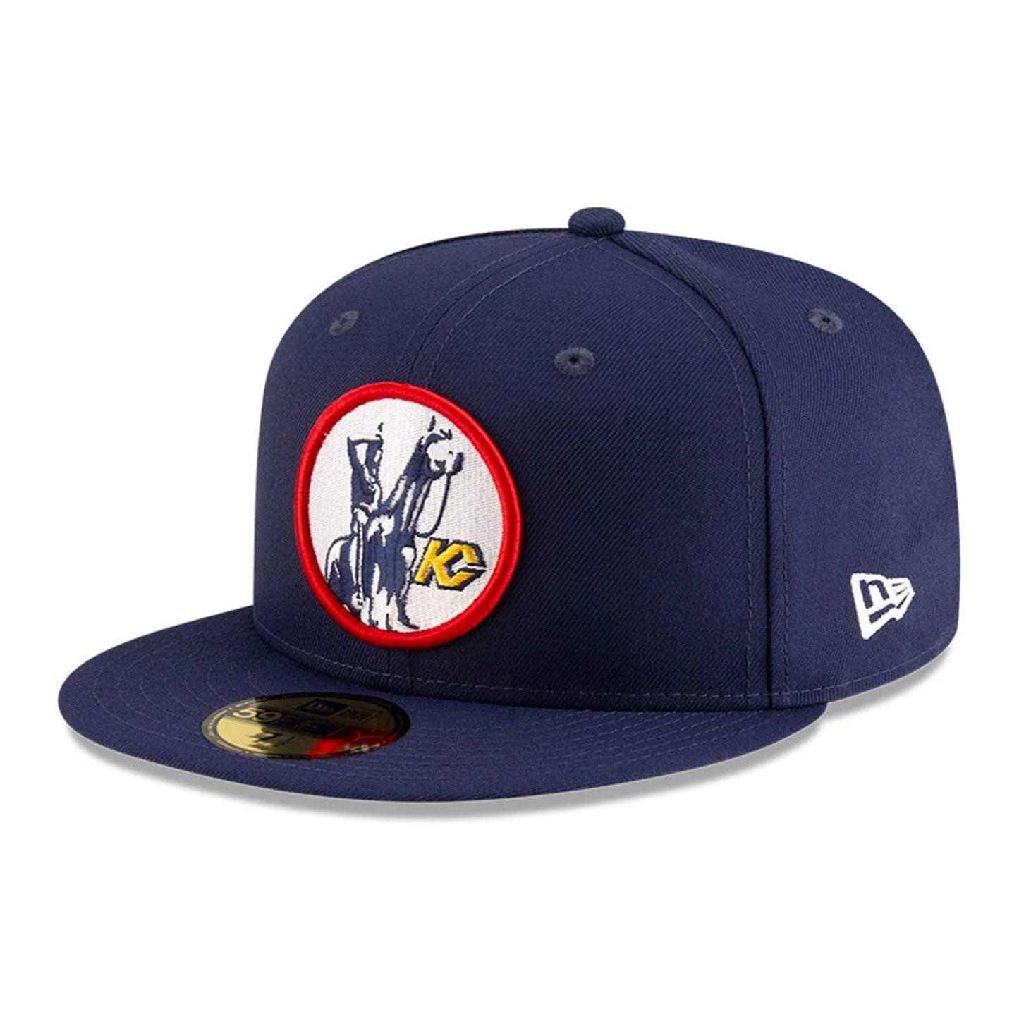 This is a Kansas City Scouts NHL Basic Navy 59FIFTY Fitted Cap 1