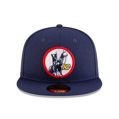 This is a Kansas City Scouts NHL Basic Navy 59FIFTY Fitted Cap 3