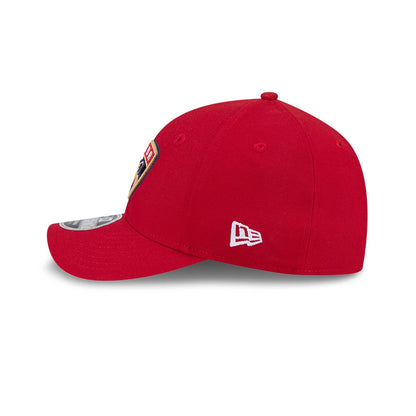 This is a Florida Panthers NHL Team Red 9FORTY M-Crown Adjustable Cap 5