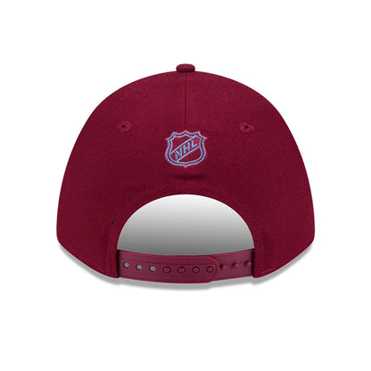 This is a Colorado Avalanche NHL Team Dark Red 9FORTY M-Crown Adjustable Cap 7
