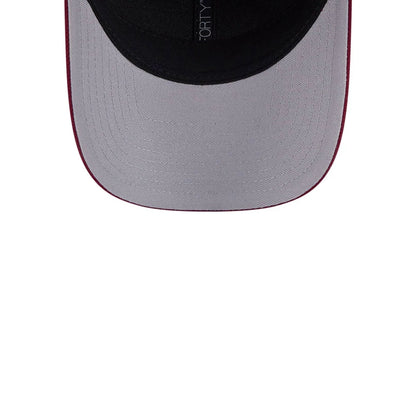 This is a Colorado Avalanche NHL Team Dark Red 9FORTY M-Crown Adjustable Cap 2