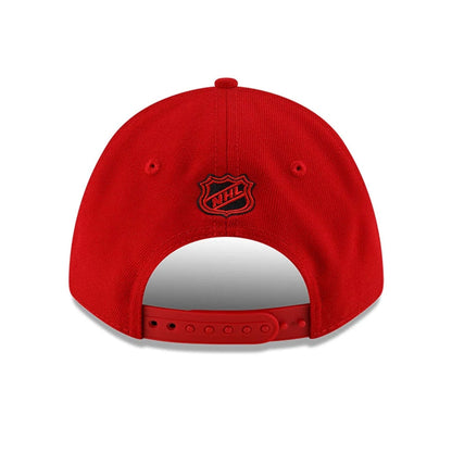 This is a Chicago Blackhawks NHL Team Red 9FORTY M-Crown Adjustable Cap 7