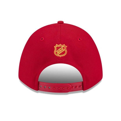 This is a Calgary Flames NHL Team Red 9FORTY M-Crown Adjustable Cap 7