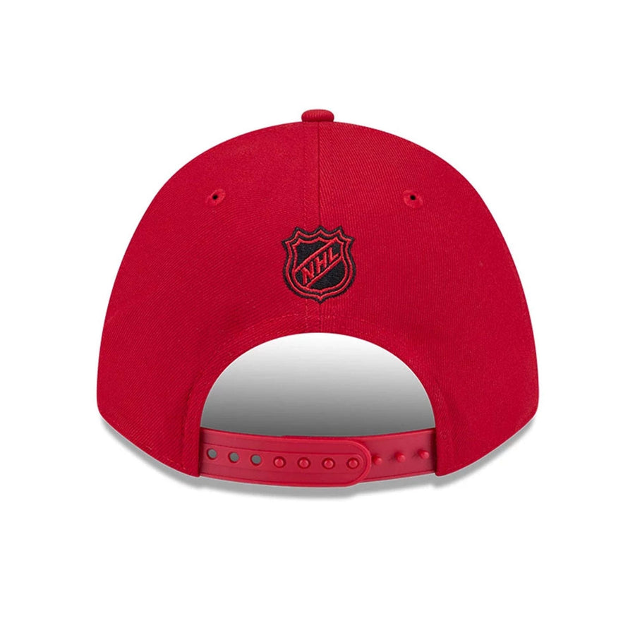 This is a Carolina Hurricanes NHL Team Red 9FORTY M-Crown Adjustable Cap 7