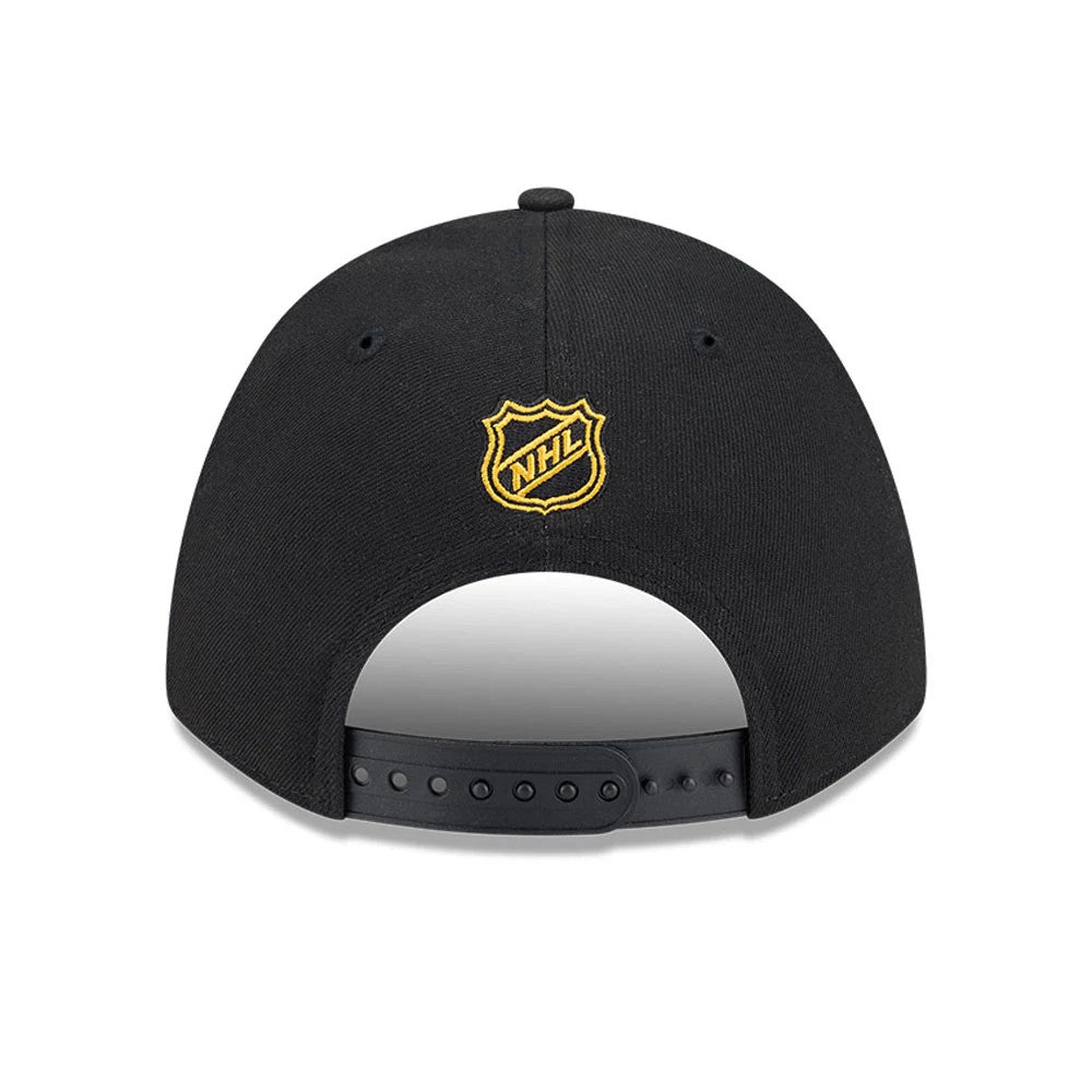 This is a Boston Bruins NHL Team Black 9FORTY M-Crown Adjustable Cap 5