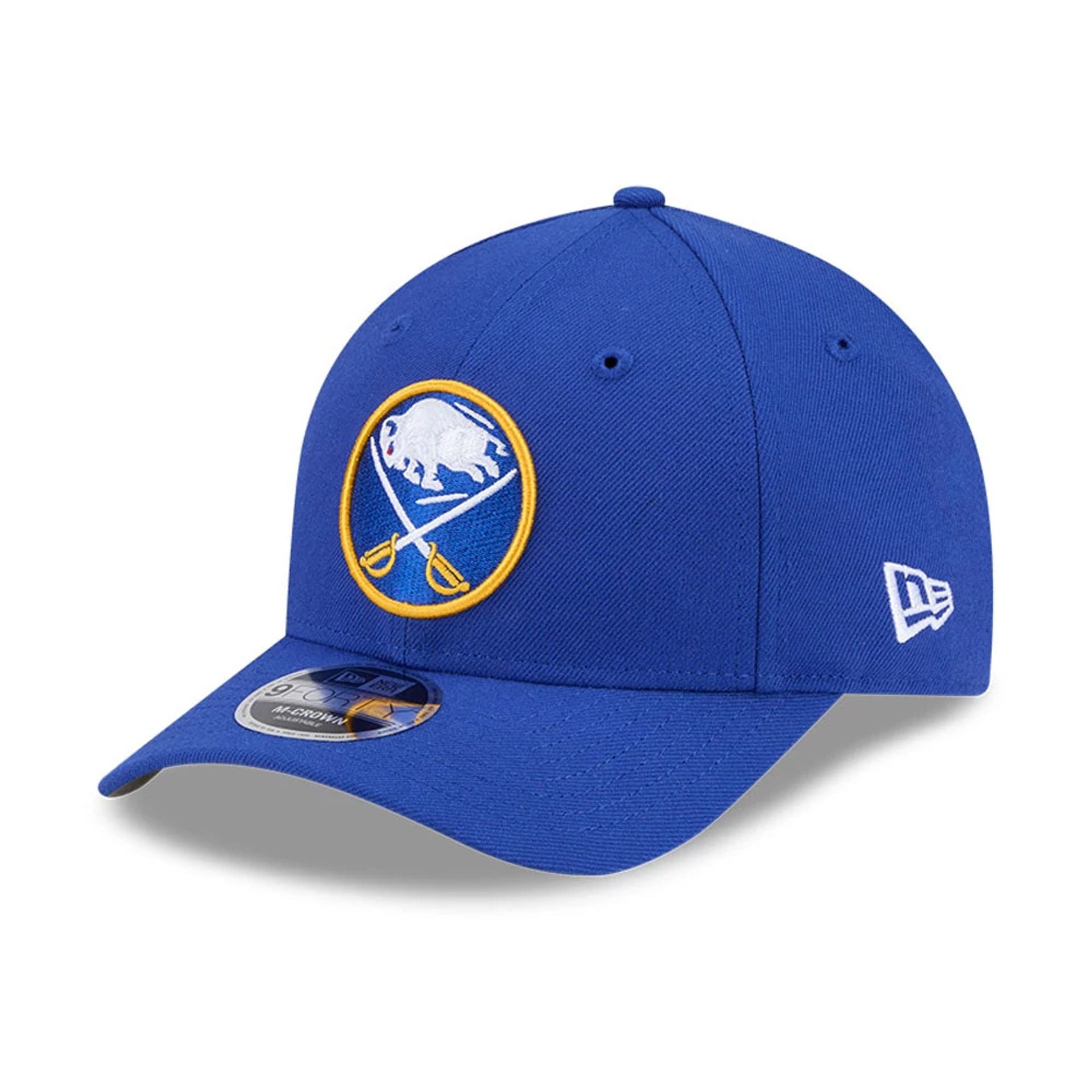 This is a Buffalo Sabres NHL Team Blue 9FORTY M-Crown Adjustable Cap 1