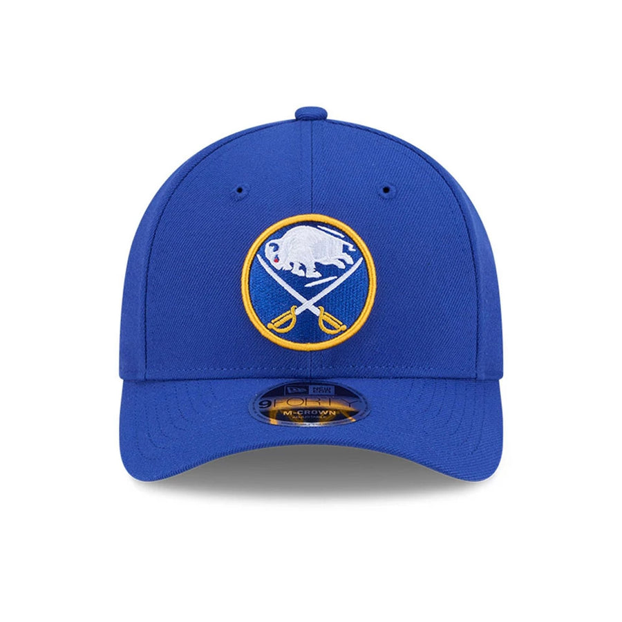 This is a Buffalo Sabres NHL Team Blue 9FORTY M-Crown Adjustable Cap 3