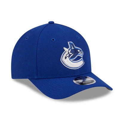 This is a Vancouver Canucks NHL Team Blue 9FORTY M-Crown Adjustable Cap 4