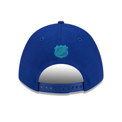 This is a Vancouver Canucks NHL Team Blue 9FORTY M-Crown Adjustable Cap 7