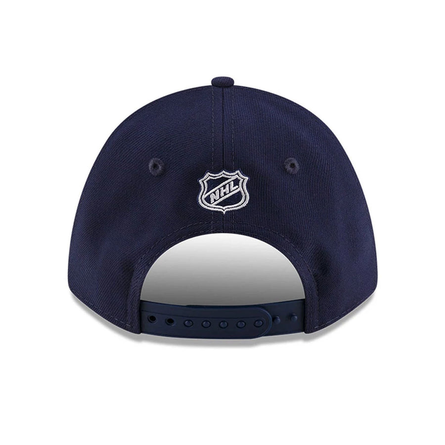 This is a Toronto Maple Leafs NHL Team Navy 9FORTY M-Crown Adjustable Cap 7