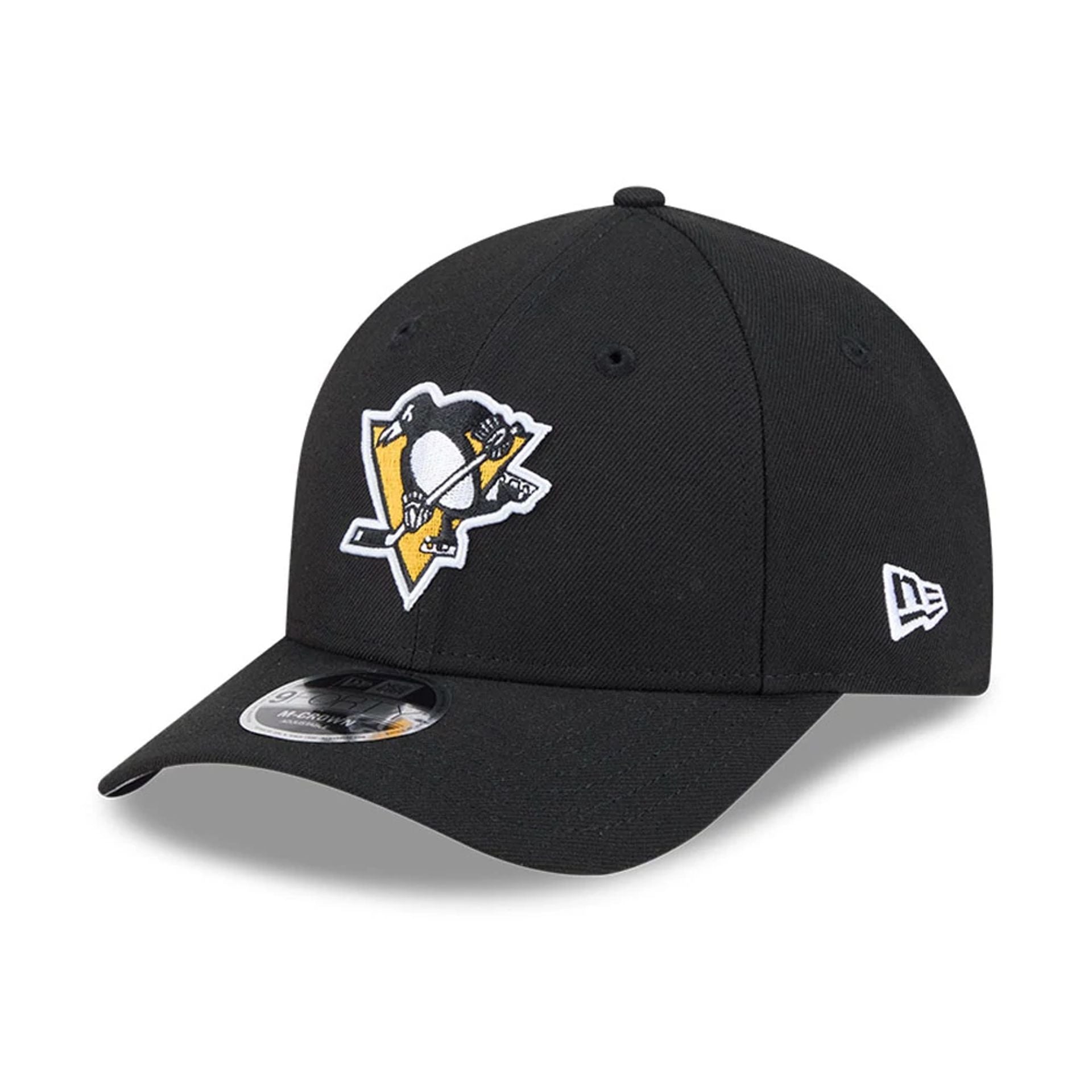 This is a Pittsburgh Penguins NHL Team Black 9FORTY M-Crown Adjustable Cap 1