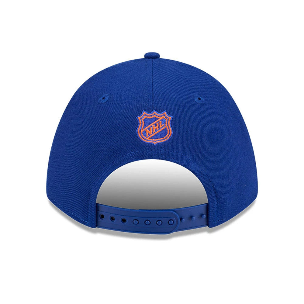 This is a New York Islanders NHL Team Blue 9FORTY M-Crown Adjustable Cap 7