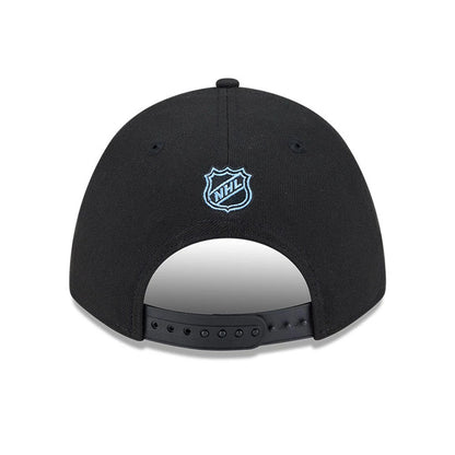 This is a Utah Mammoth NHL Team Black 9FORTY M-Crown Adjustable Cap 7