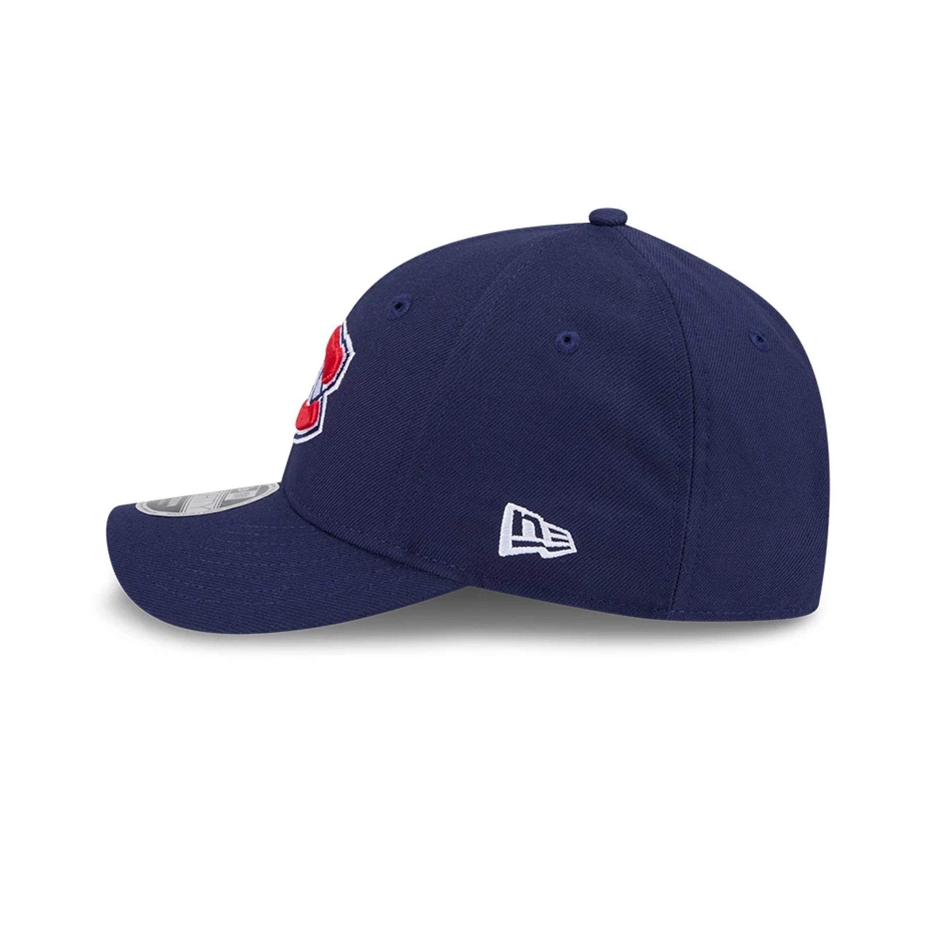 This is a Montreal Canadiens NHL Team Navy 9FORTY M-Crown Adjustable Cap 5