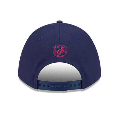 This is a Montreal Canadiens NHL Team Navy 9FORTY M-Crown Adjustable Cap 7