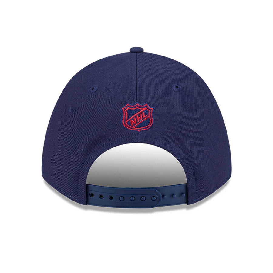 This is a Montreal Canadiens NHL Team Navy 9FORTY M-Crown Adjustable Cap 7