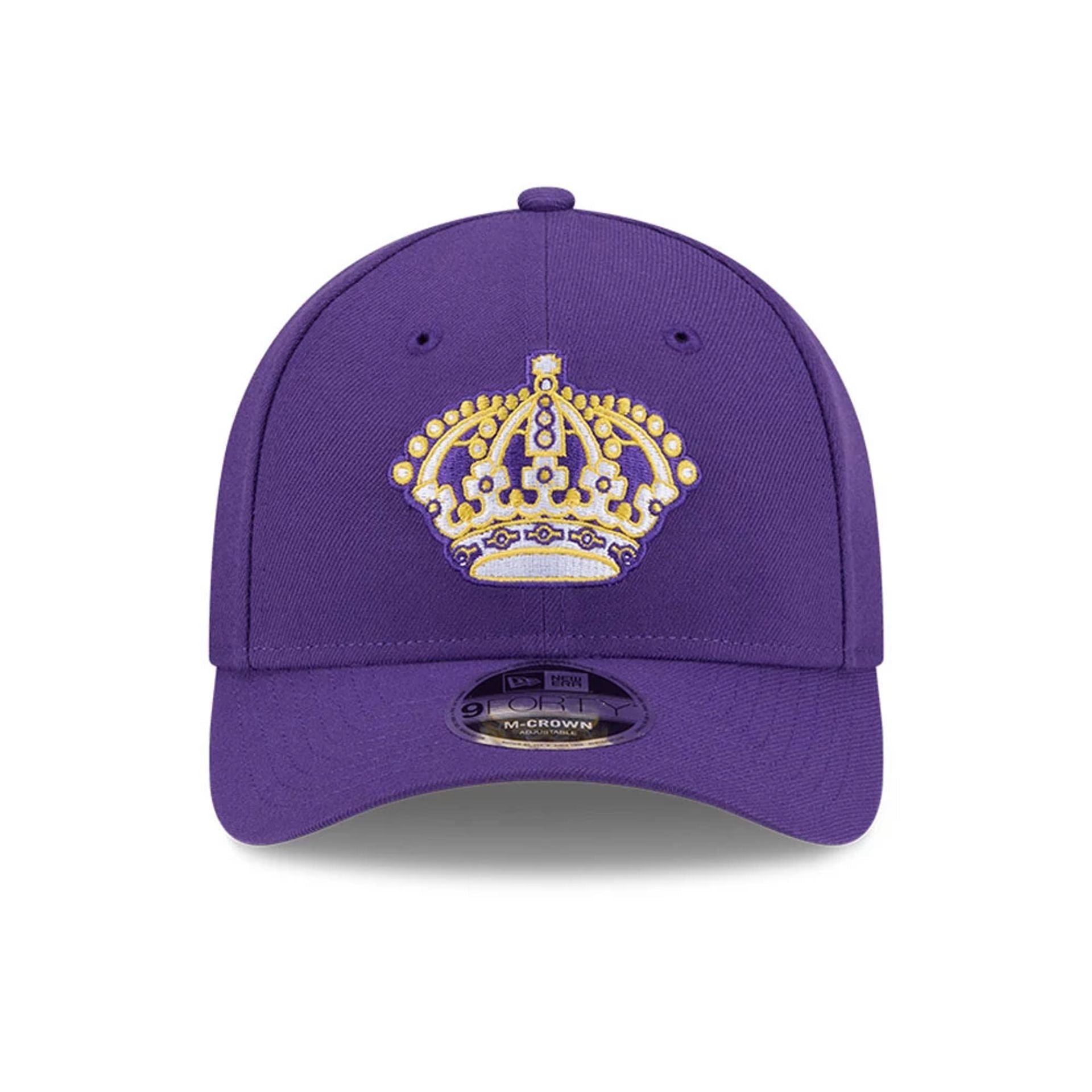 This is a LA Kings NHL Team Purple 9FORTY M-Crown Adjustable Cap 3