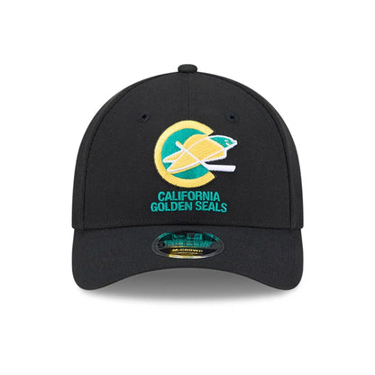 This is a California Golden Seals NHL Team Black 9FORTY M-Crown Adjustable Cap 4