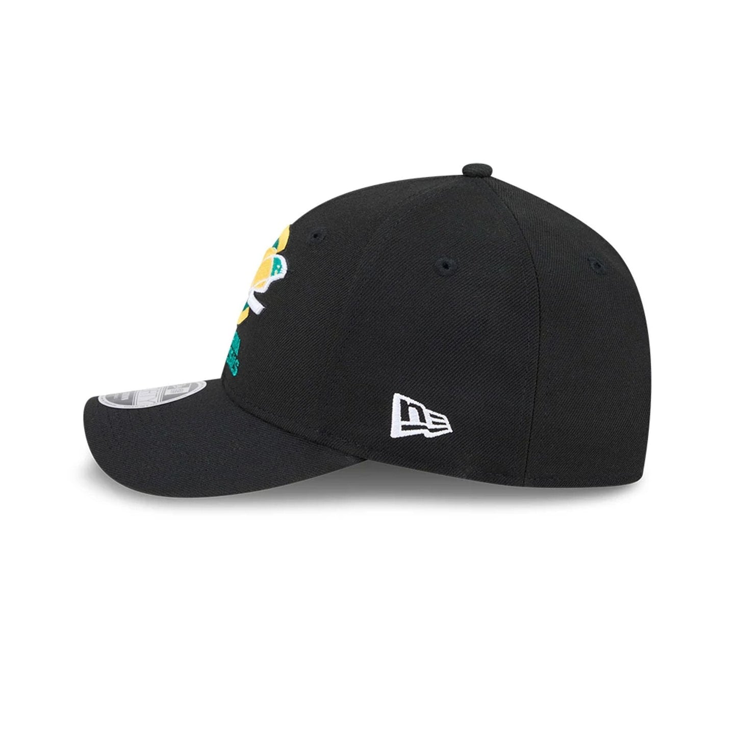 This is a California Golden Seals NHL Team Black 9FORTY M-Crown Adjustable Cap 5