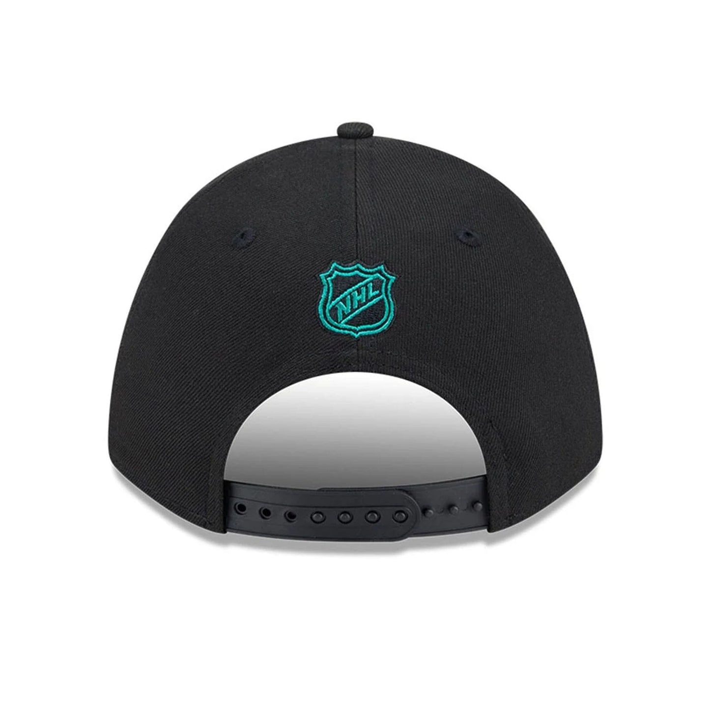 This is a California Golden Seals NHL Team Black 9FORTY M-Crown Adjustable Cap 6
