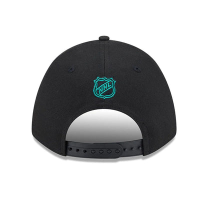 This is a California Golden Seals NHL Team Black 9FORTY M-Crown Adjustable Cap 6