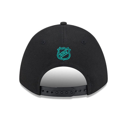 This is a California Golden Seals NHL Team Black 9FORTY M-Crown Adjustable Cap 6