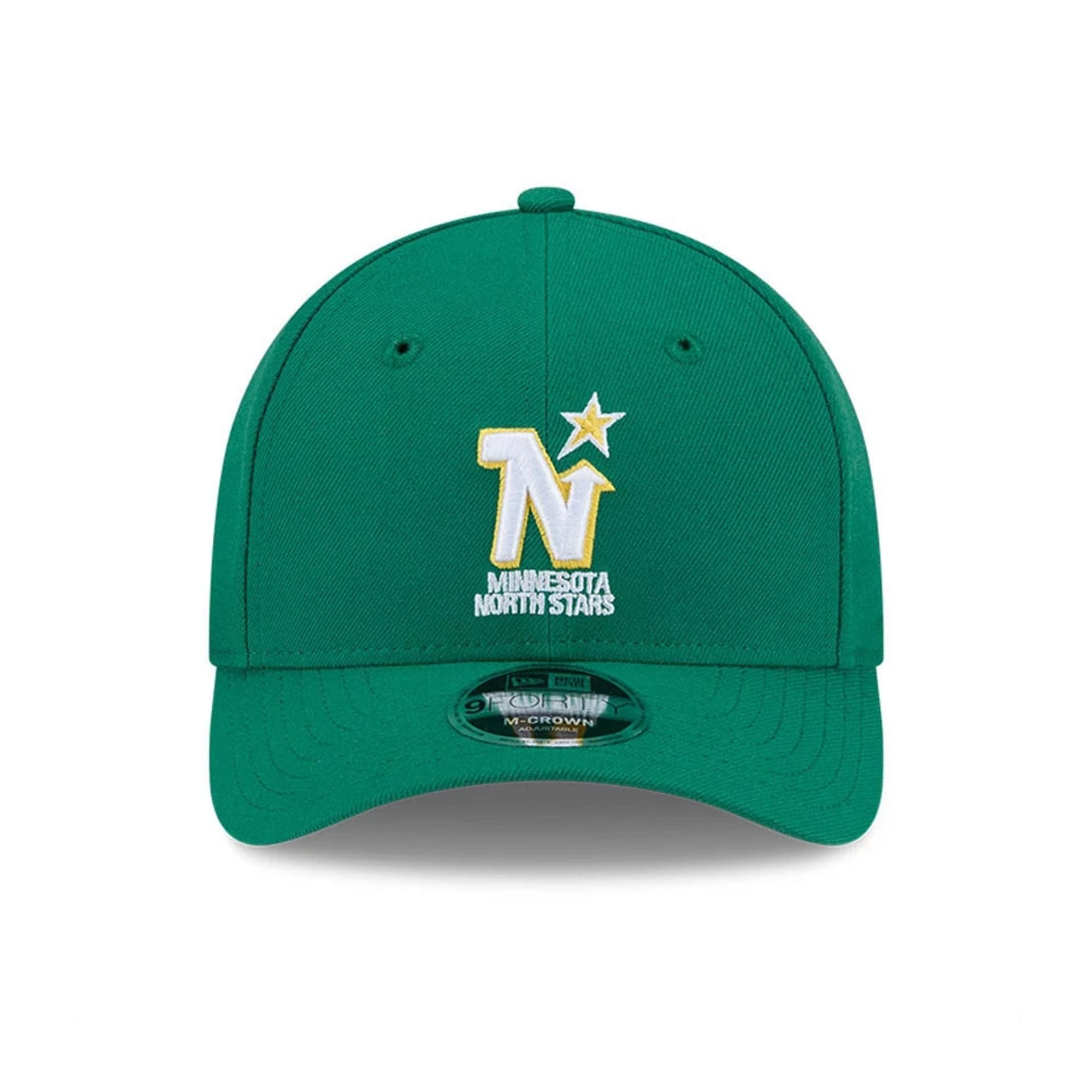 This is a Minnesota North Stars NHL Team Green 9FORTY M-Crown Adjustable Cap 3