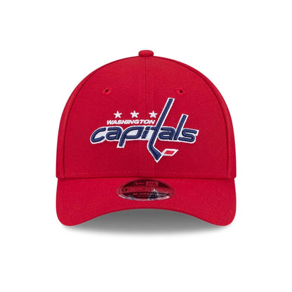 This is a Washington Capitals NHL Team Red 9FORTY M-Crown Adjustable Cap 3