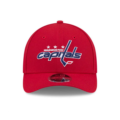 This is a Washington Capitals NHL Team Red 9FORTY M-Crown Adjustable Cap 3