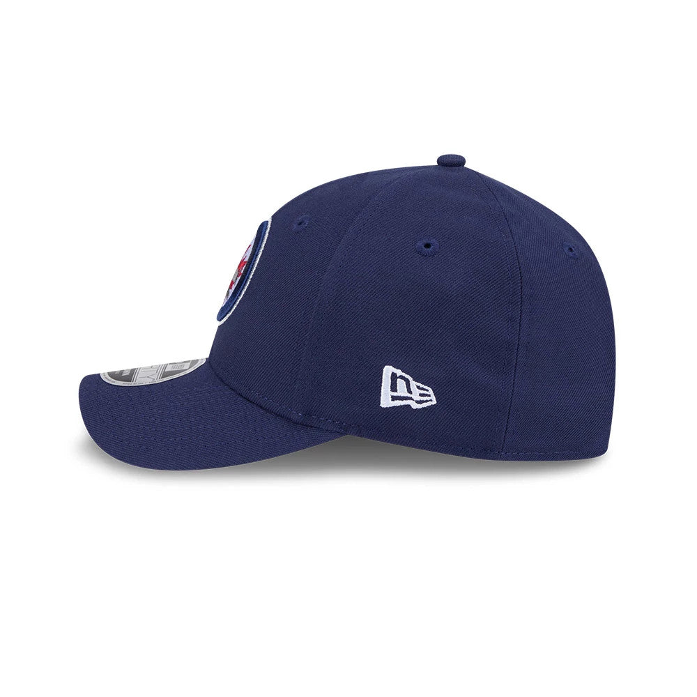 This is a Winnipeg Jets NHL Team Navy 9FORTY M-Crown Adjustable Cap 5