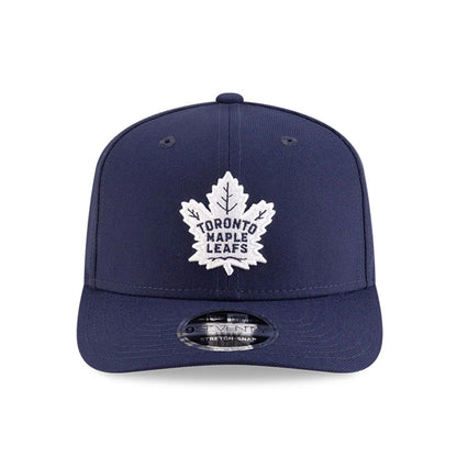 This is a Toronto Maple Leafs NHL Team Navy 9SEVENTY Stretch Snap Adjustable Cap 3