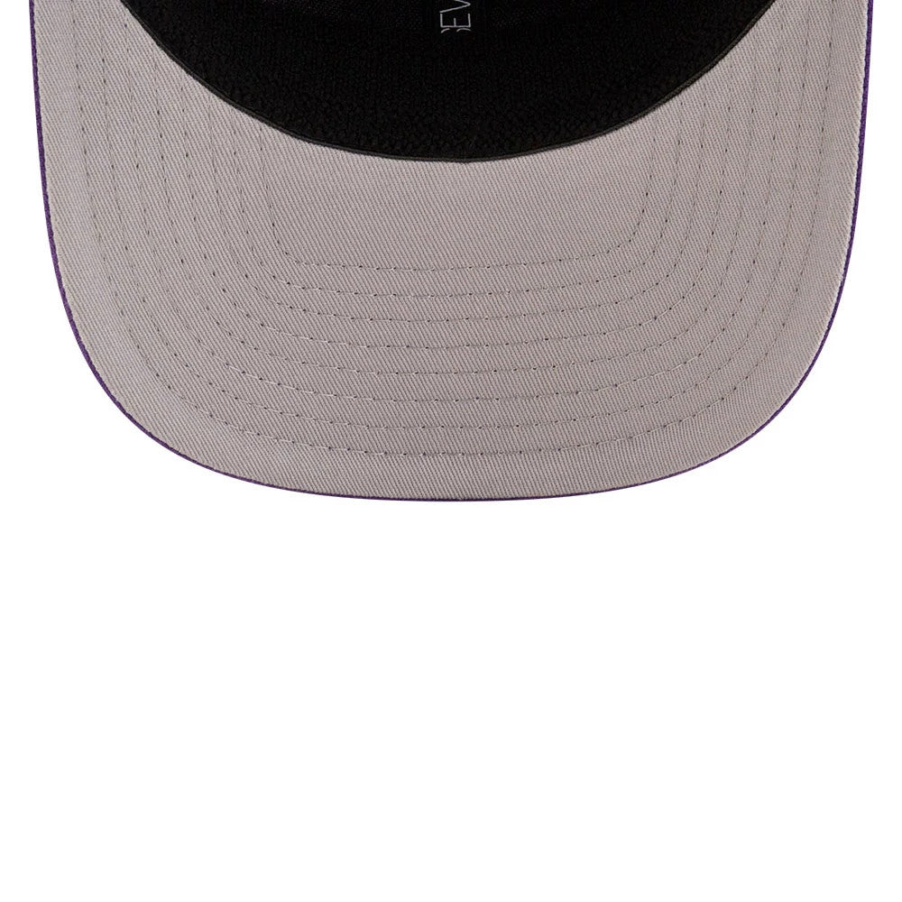This is a LA Kings NHL Team Purple 9SEVENTY Stretch Snap Adjustable Cap 2