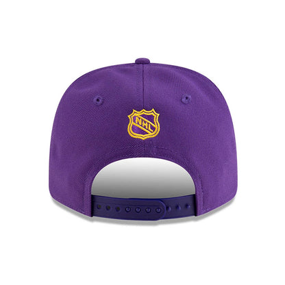 This is a LA Kings NHL Team Purple 9SEVENTY Stretch Snap Adjustable Cap 7