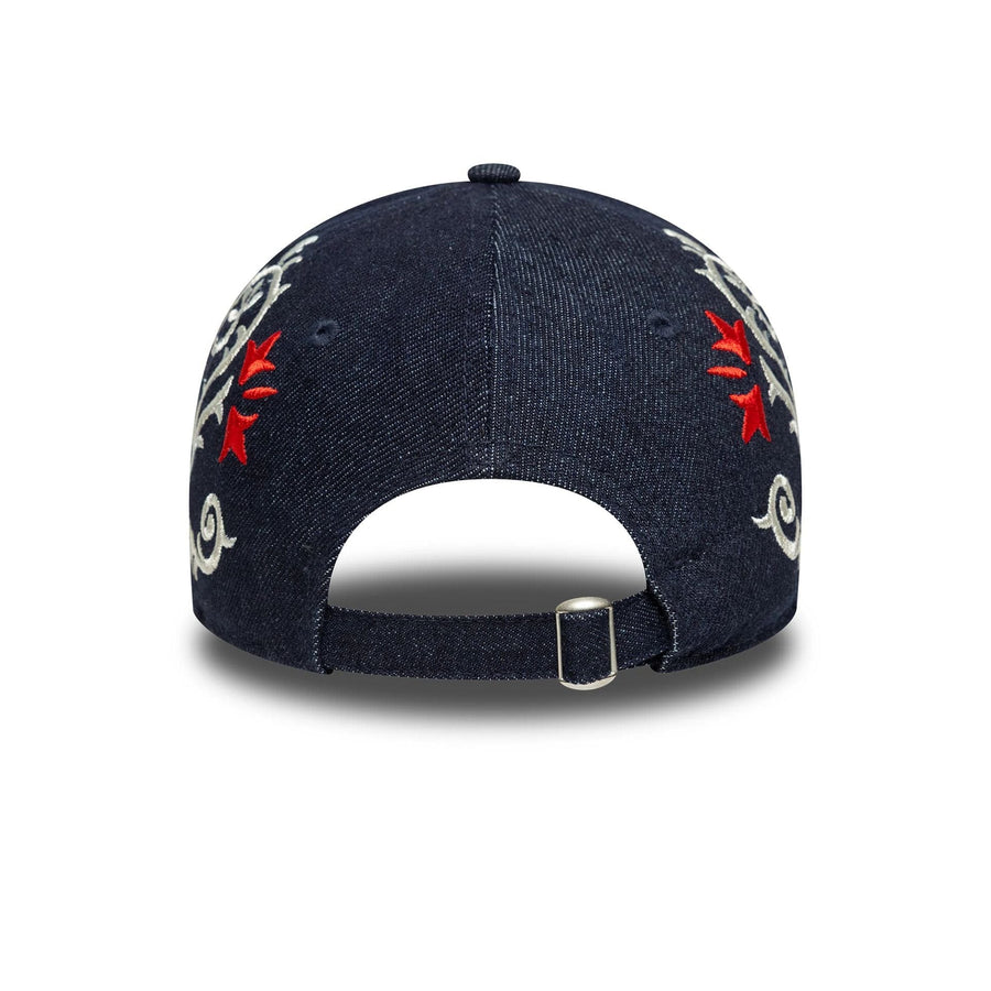 This is a  New Era Rope Navy 9TWENTY Adjustable Cap 6