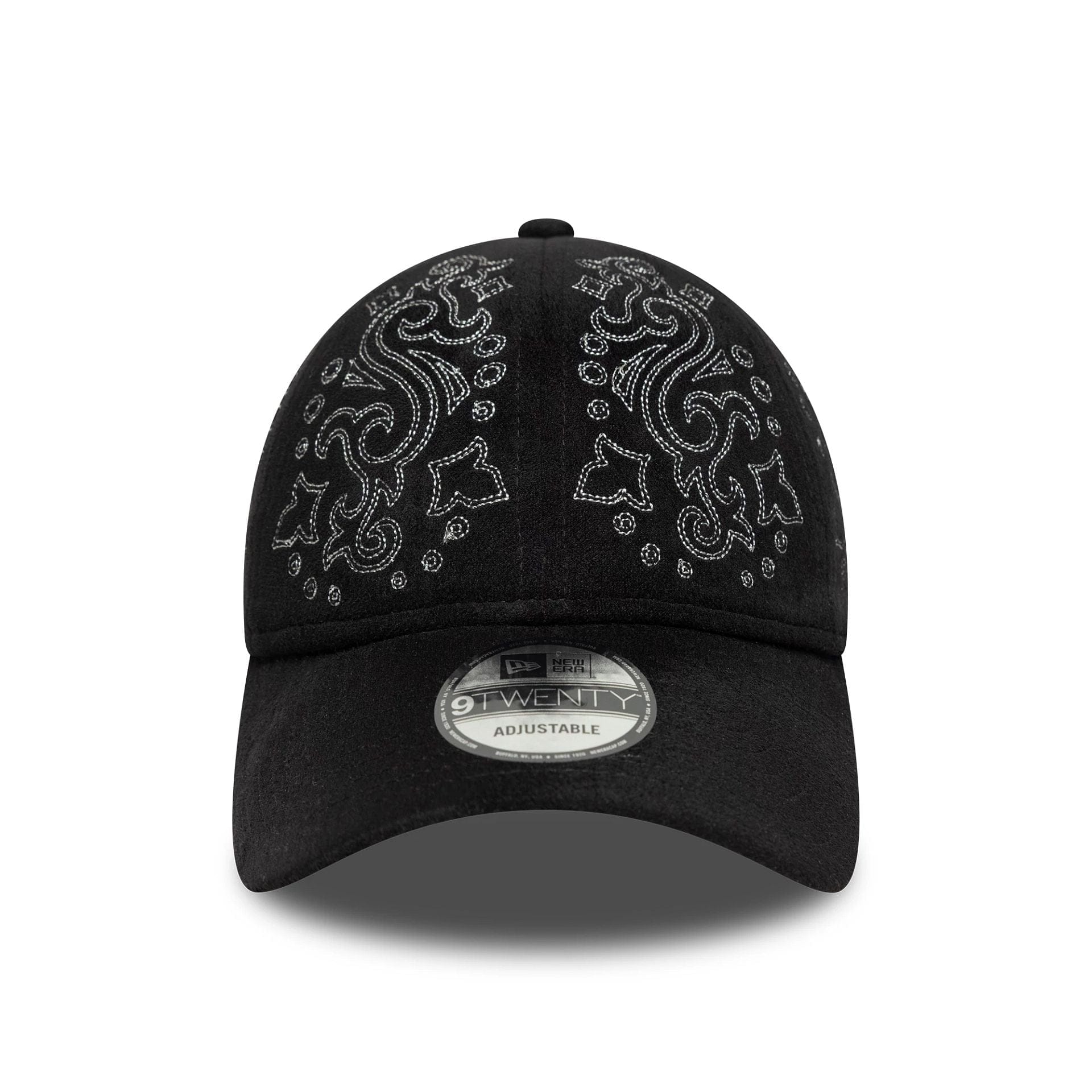 This is a  New Era Suede Black 9TWENTY Adjustable Cap 2