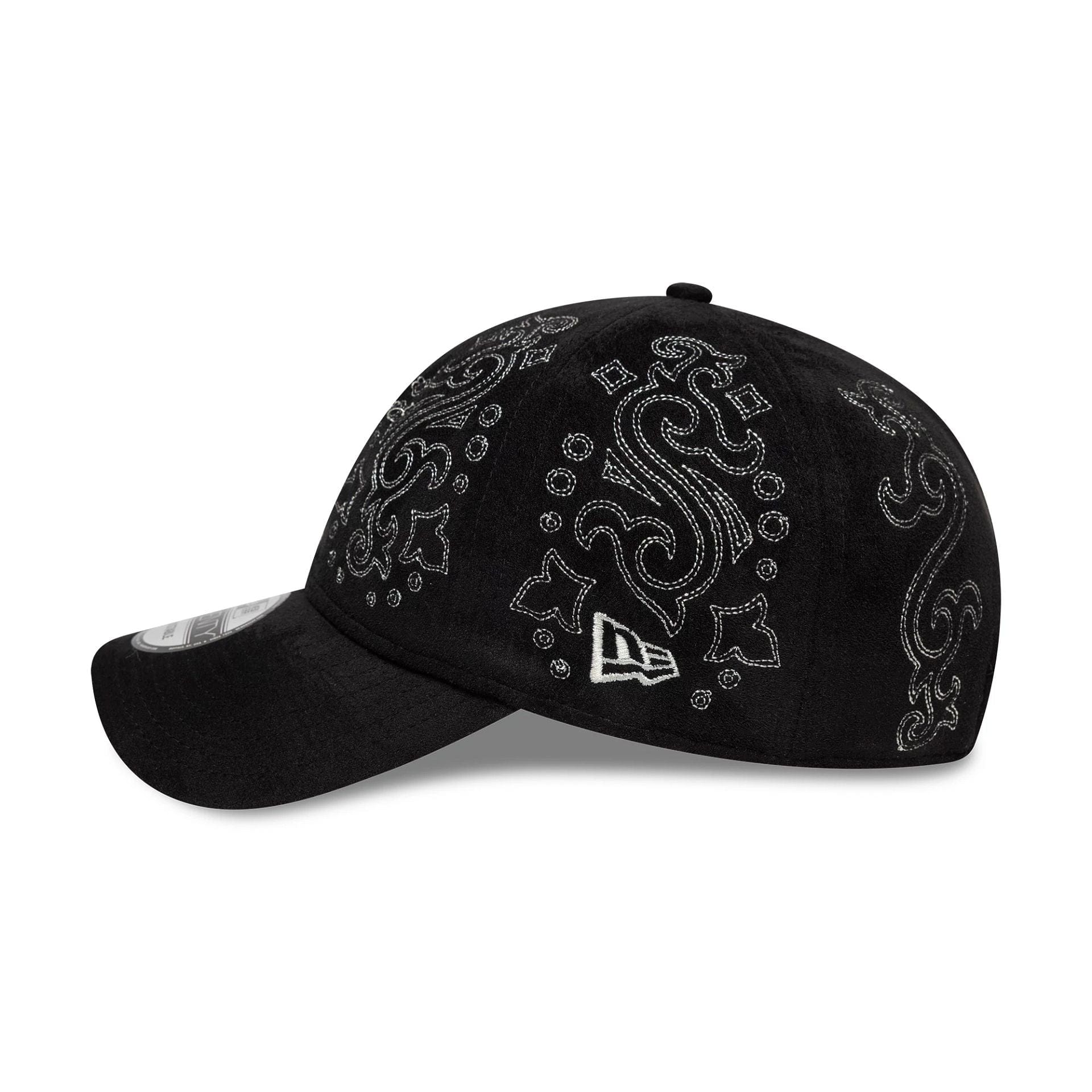 This is a  New Era Suede Black 9TWENTY Adjustable Cap 4