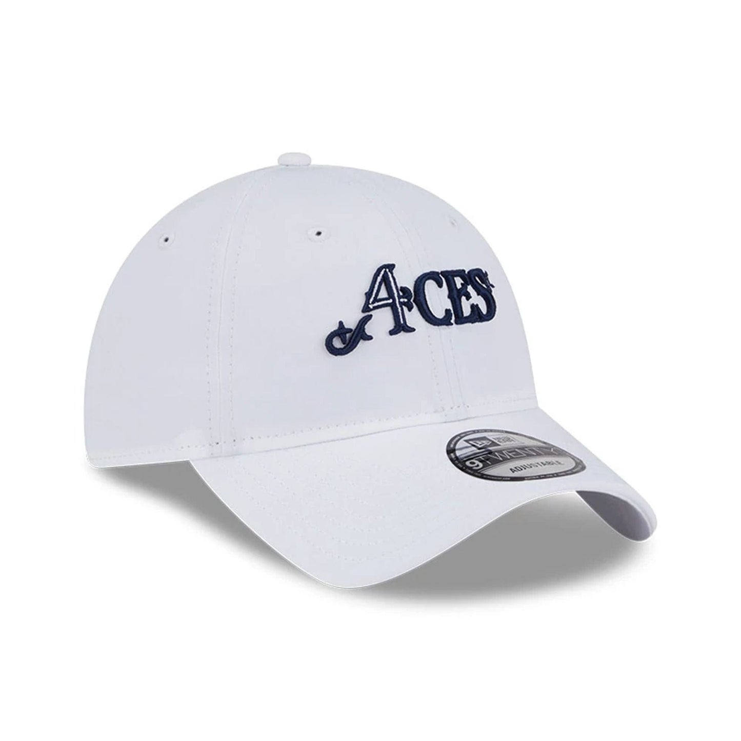 This is a 4Aces LIV Golf 2025 White 9TWENTY Adjustable Cap 3