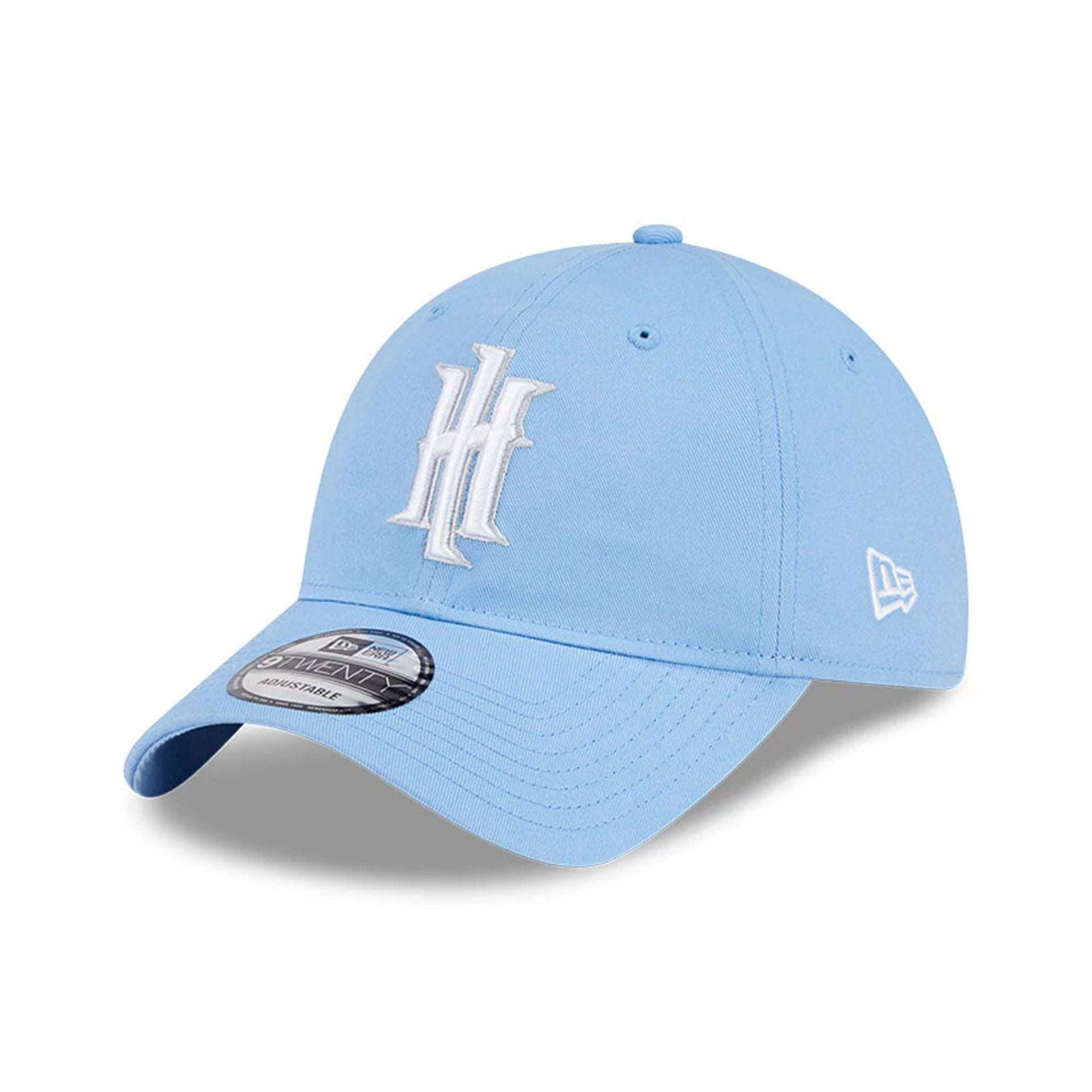 This is a Ironheads LIV Golf 2025 Pastel Blue 9TWENTY Adjustable Cap 1