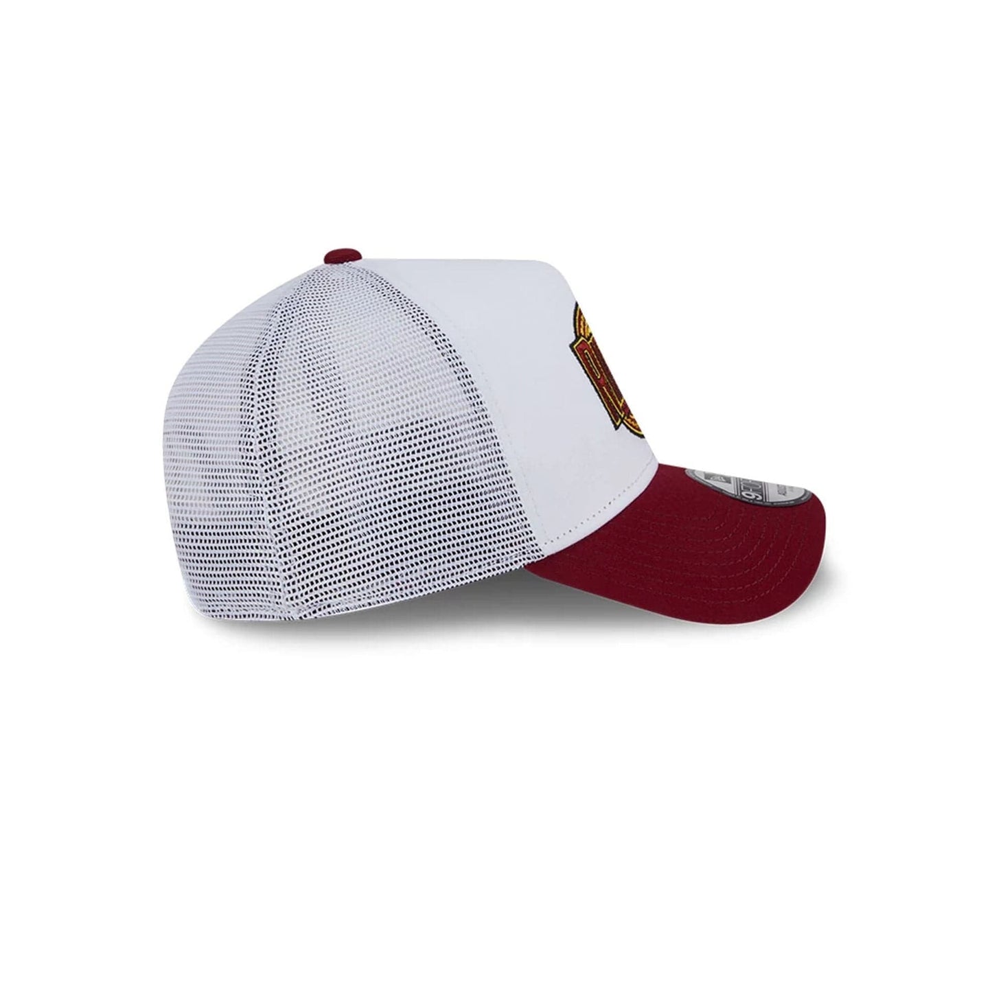 This is a Rippers LIV Golf 2025 White 9FORTY A-Frame Adjustable Cap 5
