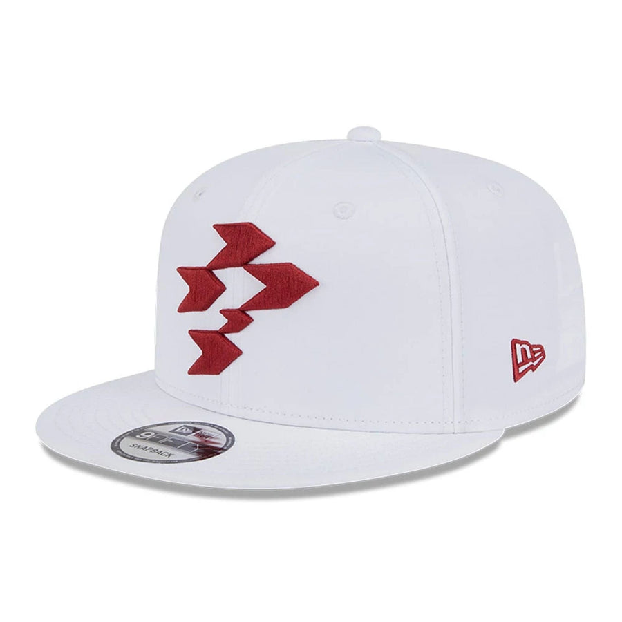 This is a Rippers LIV Golf 2025 White 9FIFTY Snapback Adjustable Cap 1