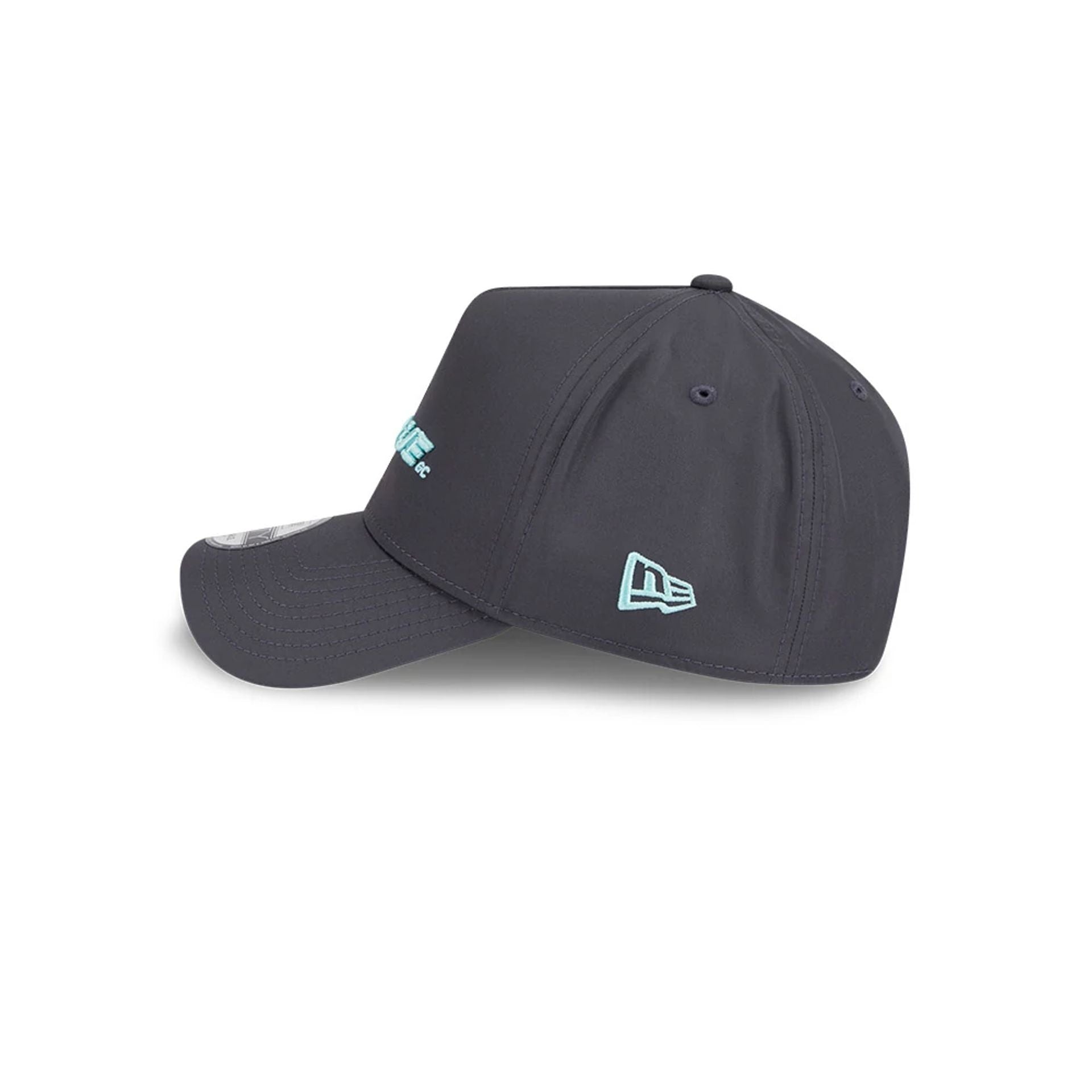 This is a Torque LIV Golf 2025 Dark Grey 9FORTY A-Frame Adjustable Cap 5