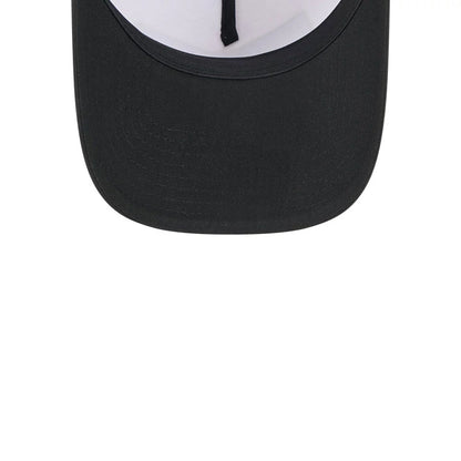 This is a LIV Golf 2025 White 9FORTY A-Frame Adjustable Cap 7