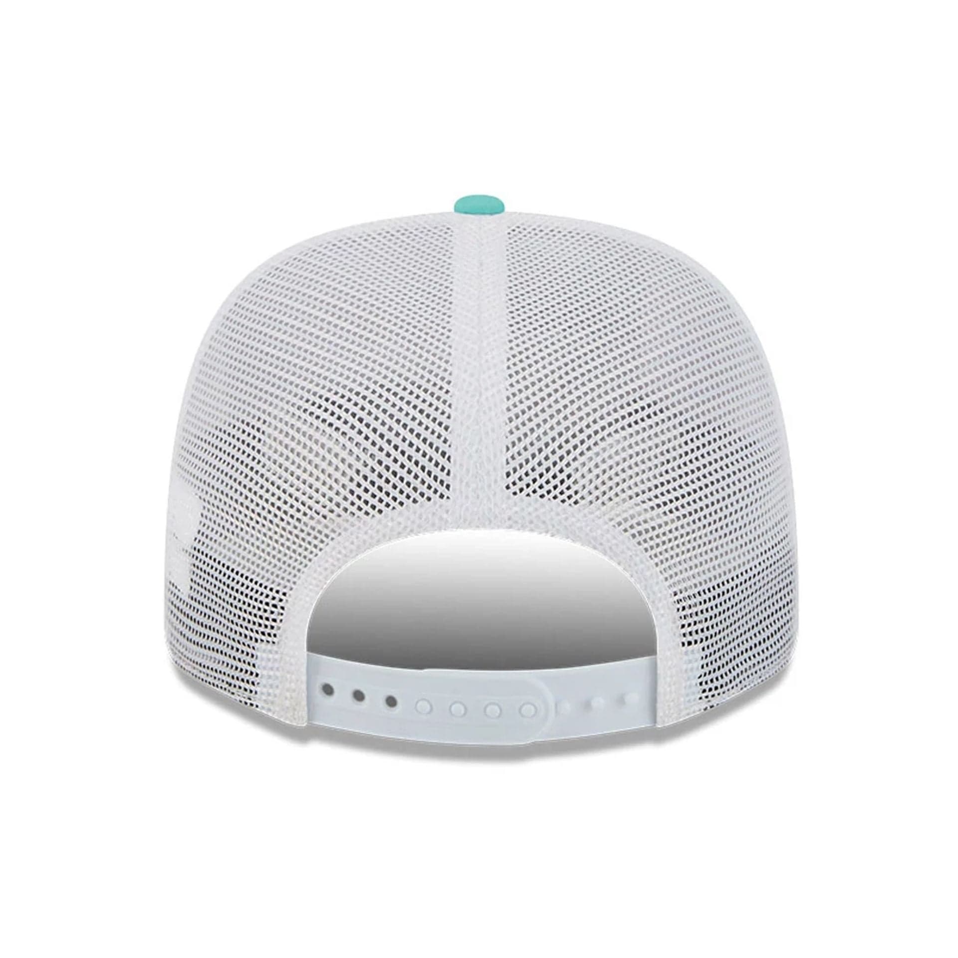 This is a Torque LIV Golf 2025 White 9SEVENTY Stretch Snap Adjustable Cap 7