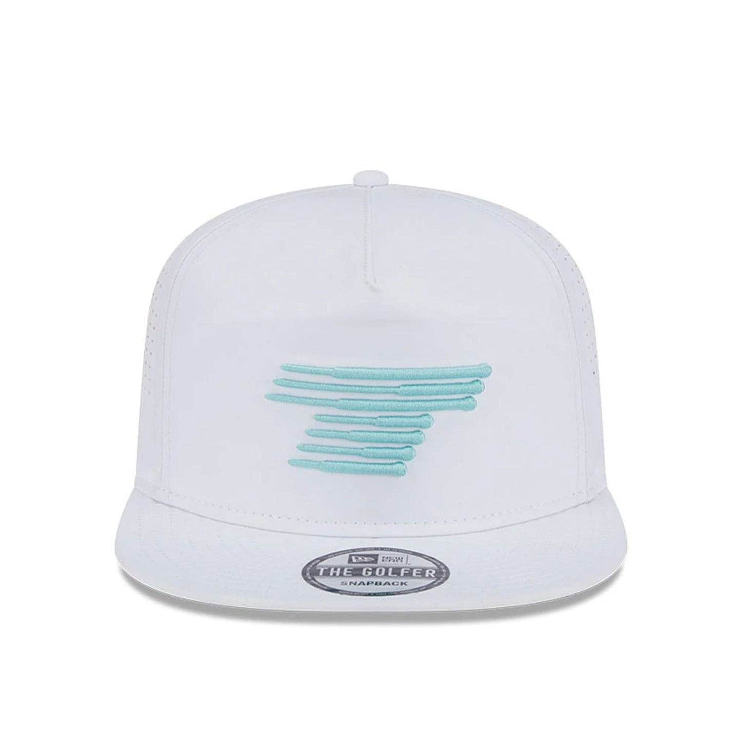 This is a Torque LIV Golf 2025 White GOLFER Adjustable Cap 2